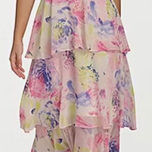 Marc New York Women's Sleeveless Floral Maxi Dress